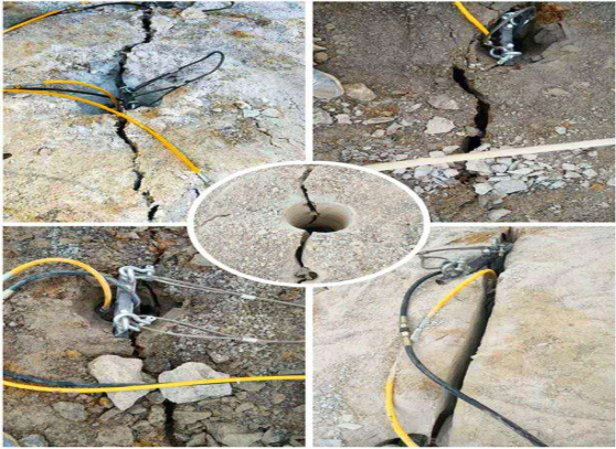公路工程液压分裂配合破碎锤挖硬石施工技术(图2)