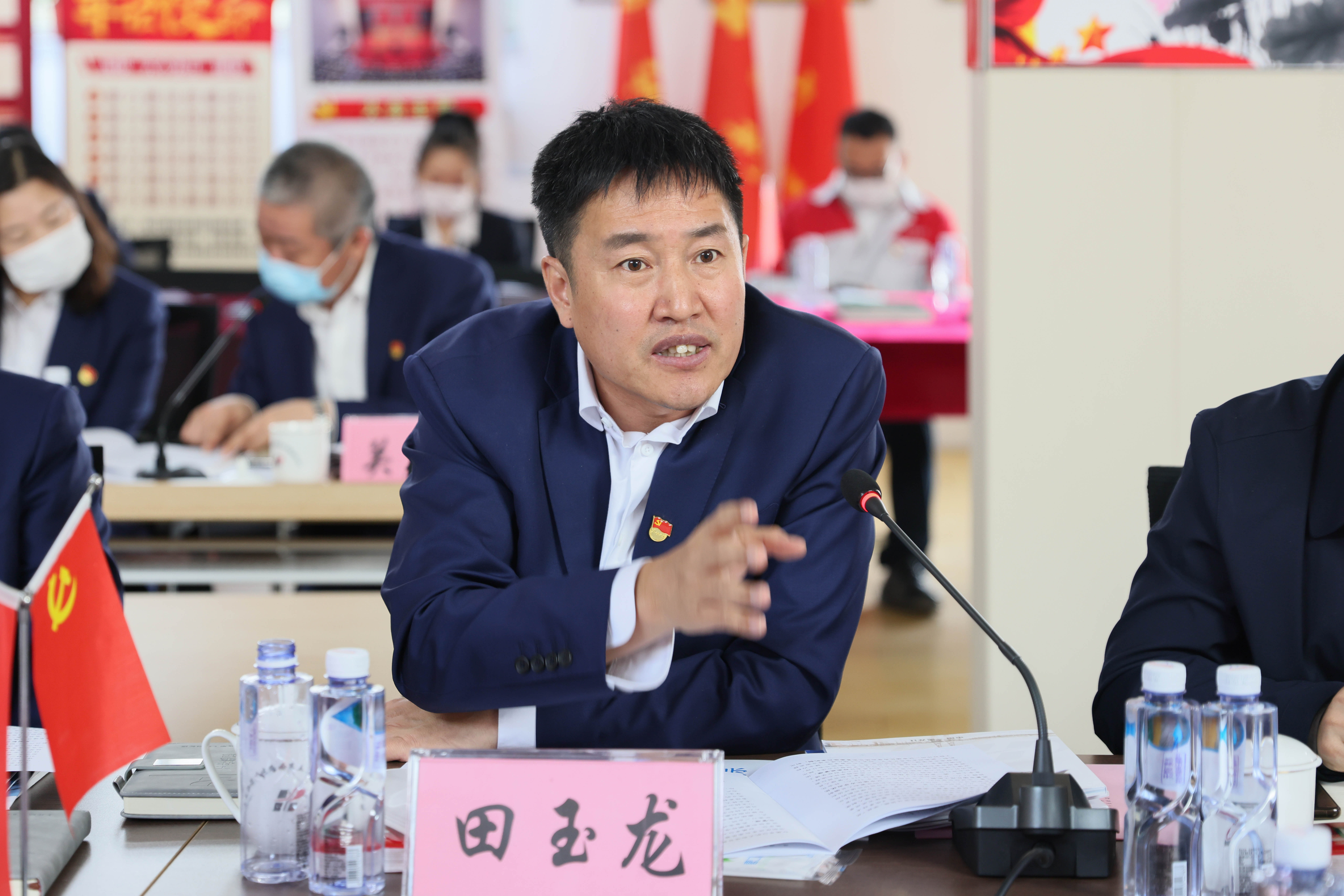 省国资委党委书记、主任王智奎一行深入包联企业调研座谈(图5)
