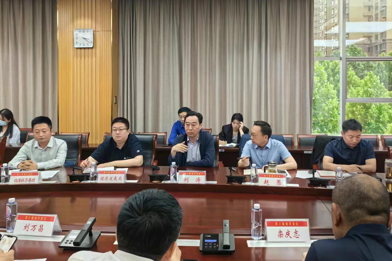 公司党委书记、董事长田玉龙一行赴河南省周口市考察调研(图3)